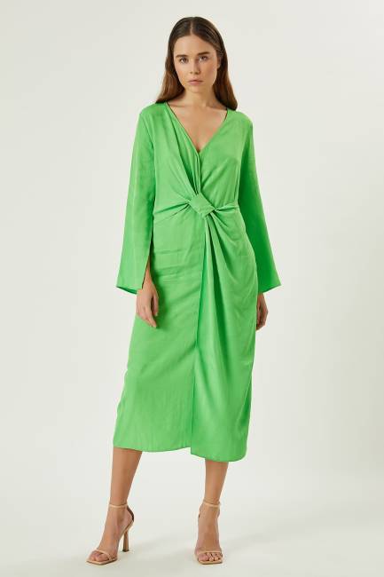 Fever - Anvelop viskon ipek elbise