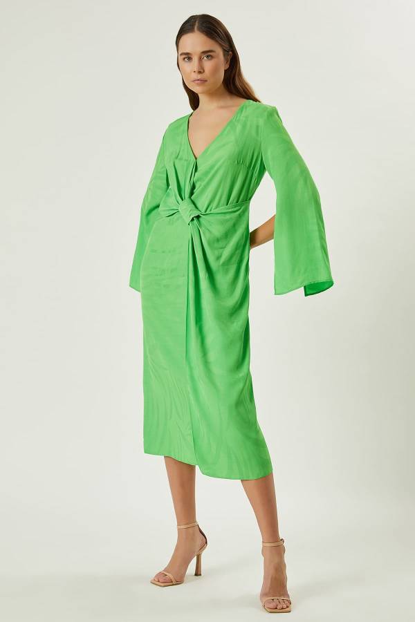 Anvelop viskon ipek elbise