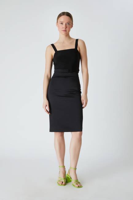 Fever - Asimetrik kemerli etek (1)