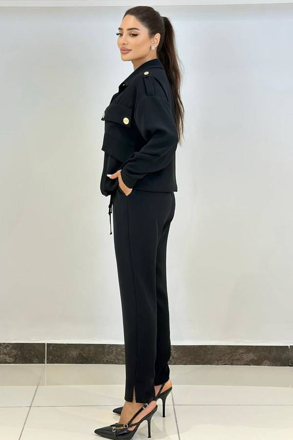 Beli bağcıklı pantolon