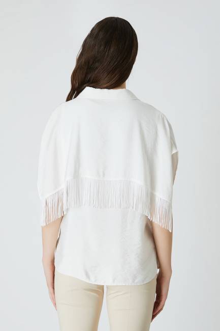 Fever - Beyaz saçaklı gömlek (1)