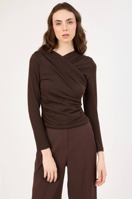 Fever - Büzgülü anvelop bluz