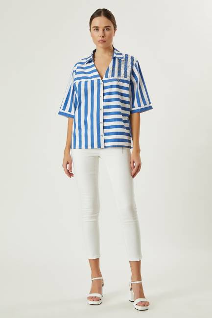 Çizgili gömlek - Thumbnail