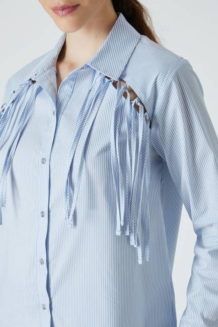 Fever - Çizgili saçaklı gömlek (1)