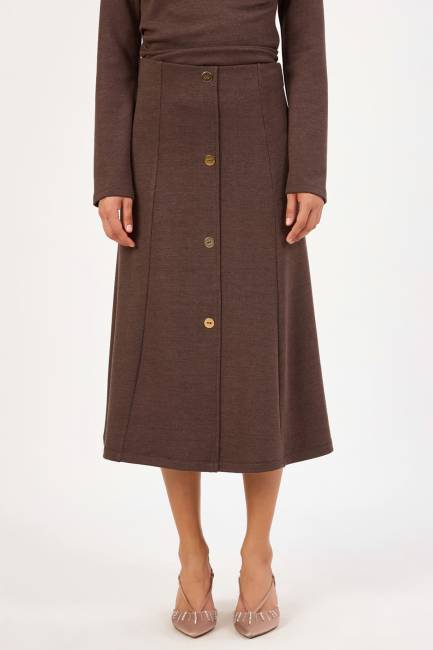 Fever - Düğme aksesuarlı triko etek (1) Fever - Düğme aksesuarlı triko etek (1)