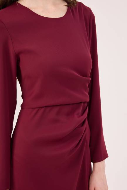 Fermuar detaylı elbise - Thumbnail