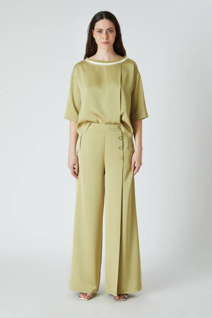 Fever - Geniş paça dökümlü pantolon