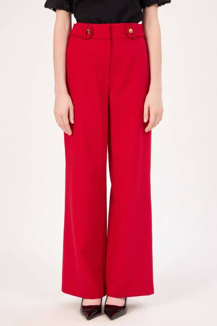 Fever - Geniş paça likralı pantolon (1) Fever - Geniş paça likralı pantolon (1)