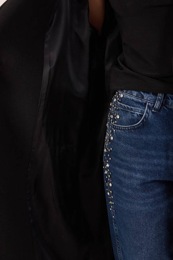 Geniş yakalı kaban