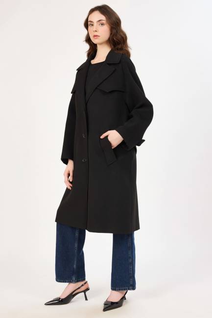 Geniş yakalı kaban - Thumbnail