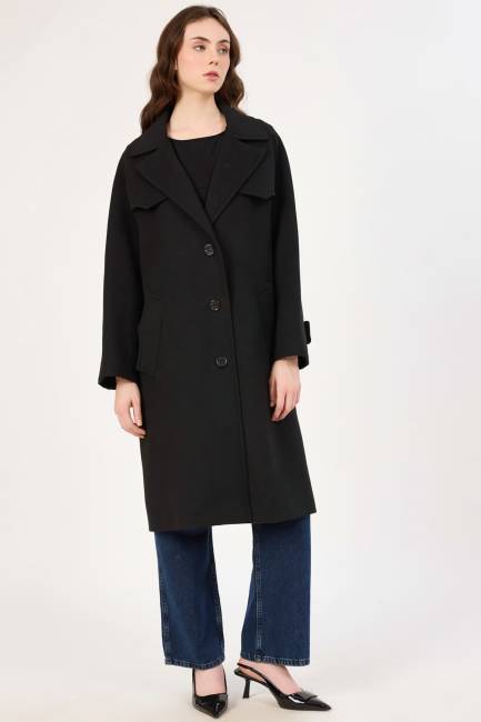 Geniş yakalı kaban - Thumbnail