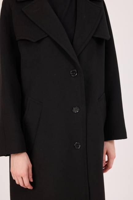 Geniş yakalı kaban - Thumbnail