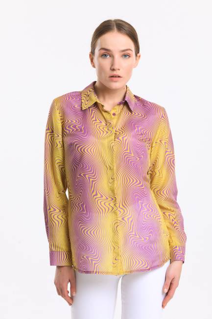 Fever - Grafik desenli gömlek