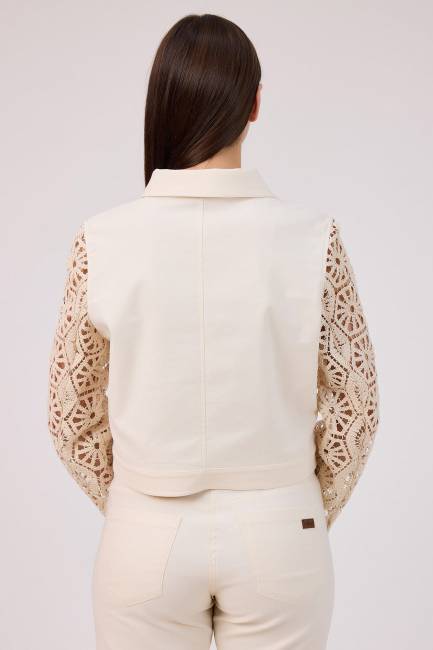 Fever - Güpür detaylı kısa ceket (1)