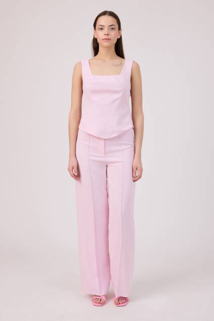 Kare yakalı krep bustiyer - Thumbnail