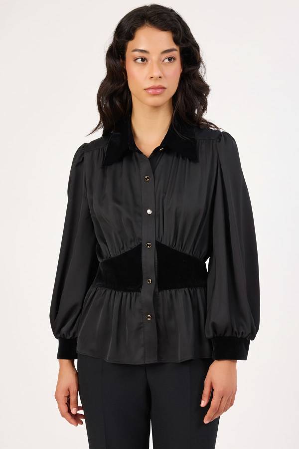 Fever - Krep saten gömlek