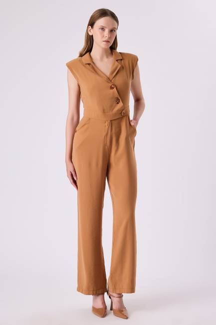 Fever - Kruvaze yakalı tulum (1)