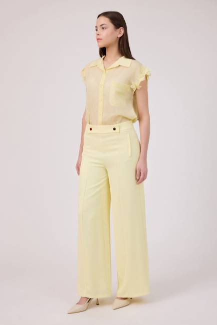 Kup dikişli pantolon - Thumbnail