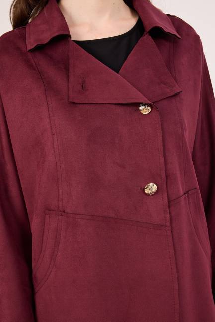 Likralı süet kap - Thumbnail