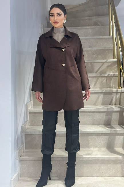 Fever - Likralı süet kap (1)