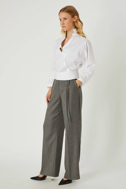 Fever - Poplin anvelop bluz (1)