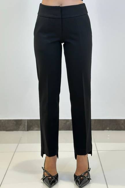 Fever - Siyah örme pantolon (1)