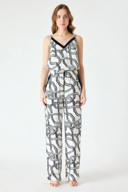 Slim fit kapri pantolon - Thumbnail