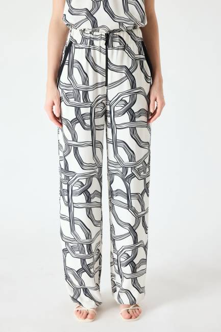 Slim fit kapri pantolon - Thumbnail