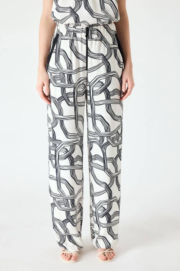 Slim fit kapri pantolon 