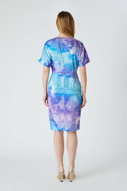 Fever - Soyut desenli elbise (1)