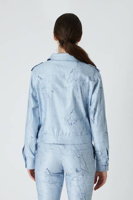 Fever - Soyut desenli gömlek (1)