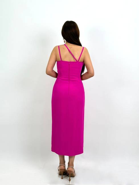 Taş detaylı abiye elbise - Thumbnail