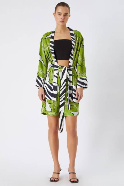 Fever - Tropik desenli tunik