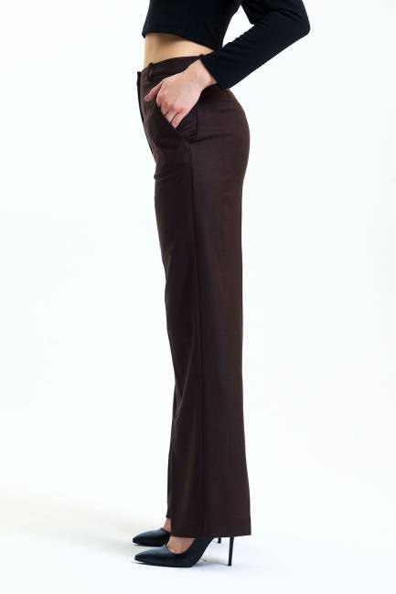 Yüksek bel pantolon - Thumbnail